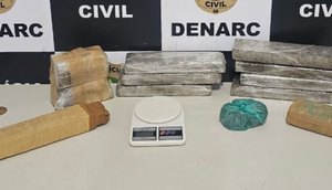 Homem é preso com mais de 10 kg de maconha na Grande Aracaju