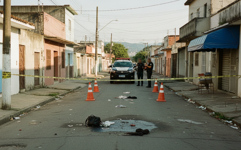Mulher morre baleada no Catiri, em Bangu