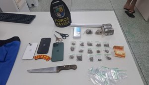 Apreensão de drogas / Foto: PMSE