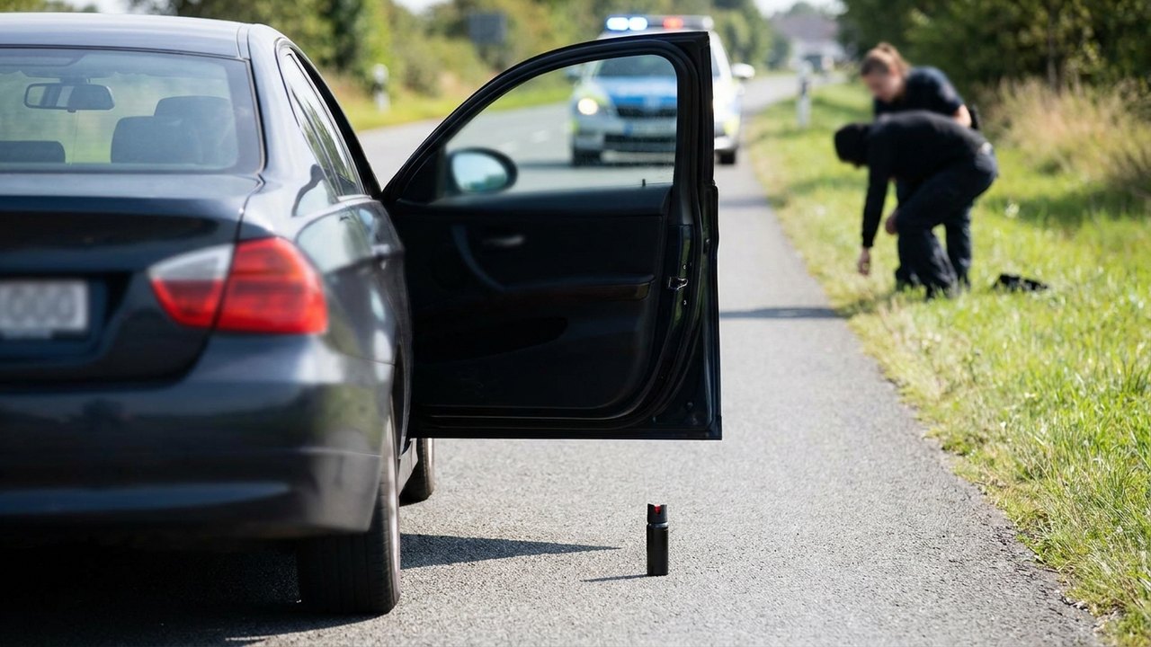 Jovem reage a tentativa de sequestro com spray de pimenta e salta de carro em movimento