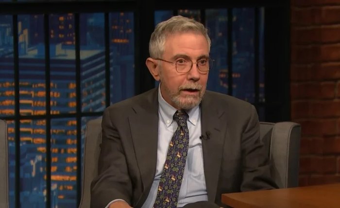 Economista americano Paul Krugman, vencedor do Nobel de Economia