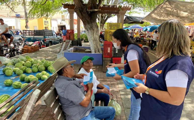 Rede Acolhe promove ações de prevenção ao uso de drogar em Senador Rui Palmeira