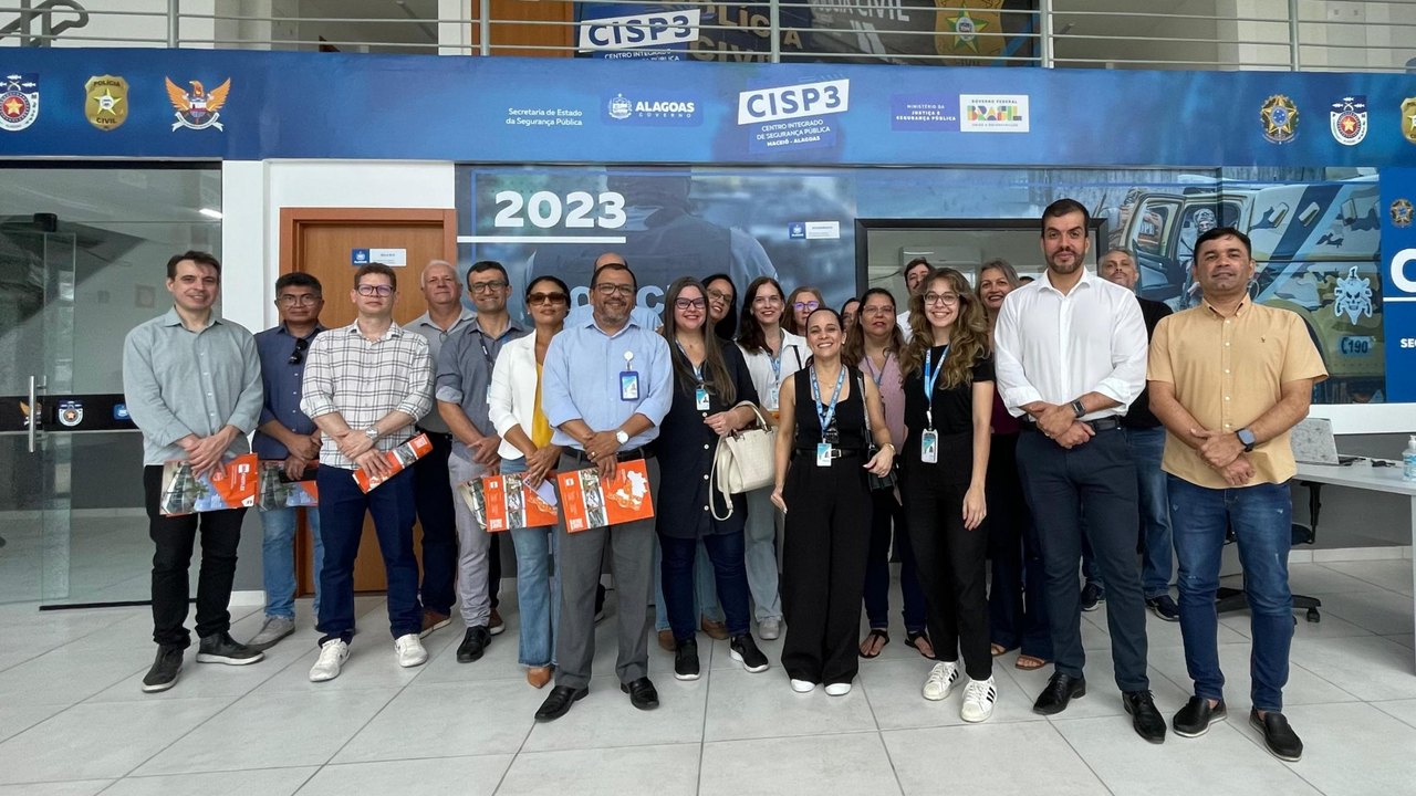 Técnicos da Caixa Econômica Federal visitam CISP 3 do Benedito Bentes