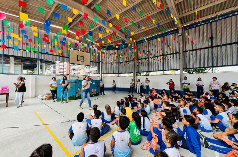 Alurb leva ações da Semana do Meio Ambiente à escola da rede municipal