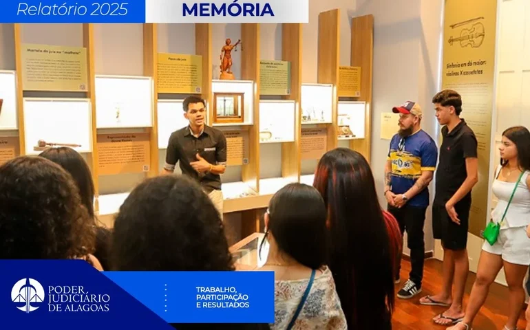 Centro de Cultura e Memória do Judiciário recebeu quase 4 mil visitas em 2025