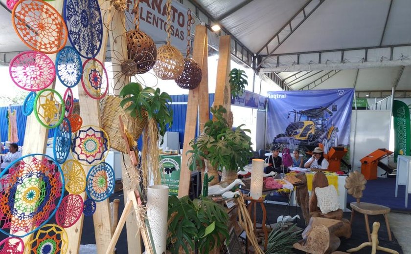 Pavilhão do Artesanato movimentou público da 39ª Expo Bacia Leiteira