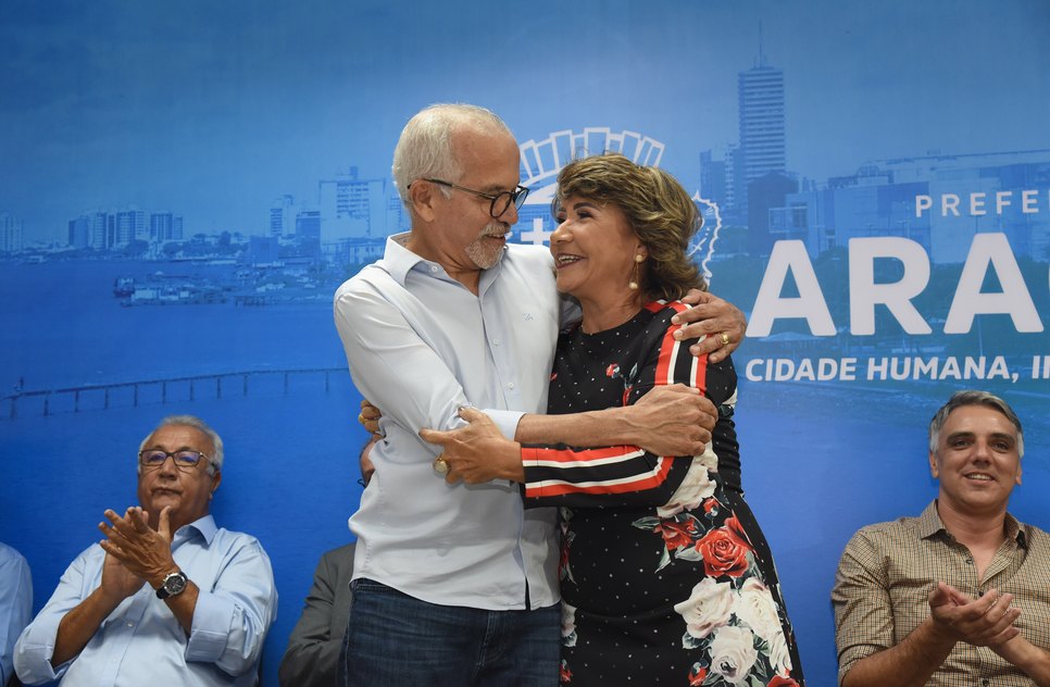 PREFEITO EMPOSSA FUNDAT / Foto:  Ana Lícia Menezes/PMA
