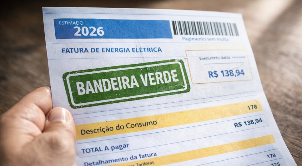 Governo federal acaba com taxa extra da bandeira amarela, vigente desde maio