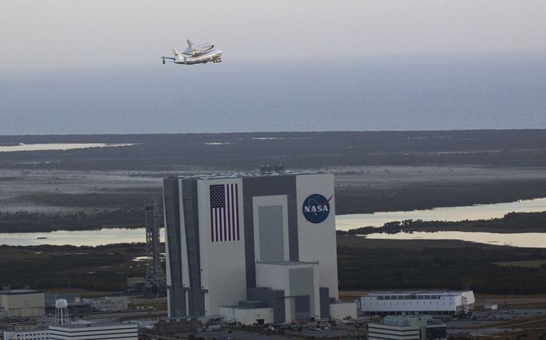 Astronauta registra reentrada da Polaris Dawn vista do espaço