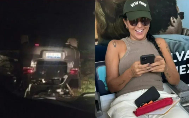 Integrante da equipe de Pablo morre em acidente na BR-324; duas pessoas ficaram feridas