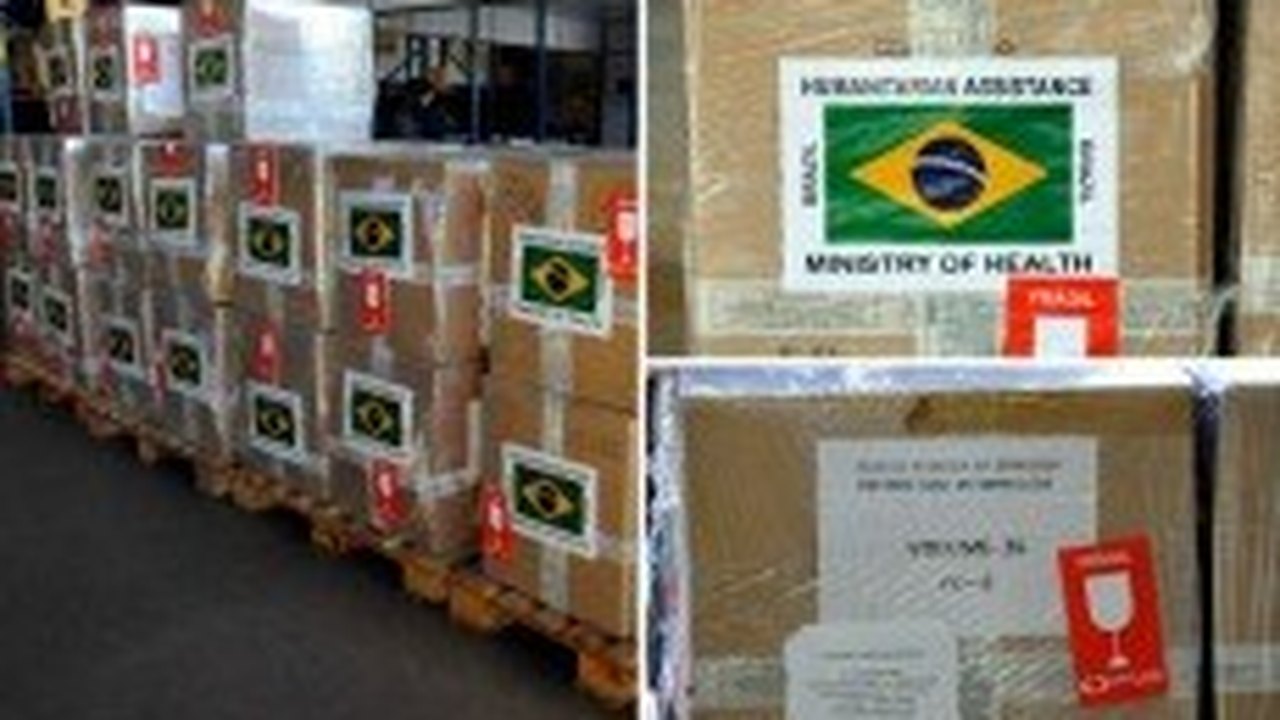Brasil faz doações a países africanos afetados pelo Ebola