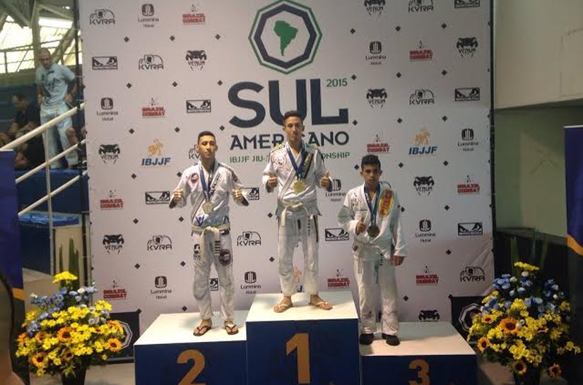 Orgulho: alagoano é vice-campeão sul americano de jiu-jitsu