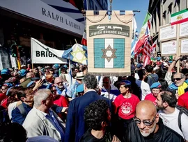 Conflito no Oriente Médio domina atos pelo Dia da Libertação na Itália