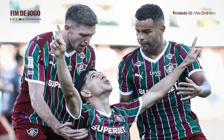 Neymar perde gol e Fluminense vira sobre o Santos na Vila Belmiro pelo Brasileirão