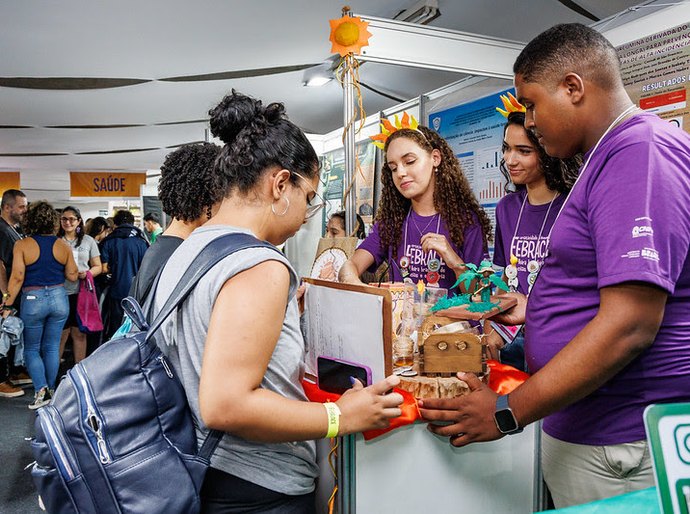 Estudantes de Alagoas apresentam projetos científicos na Febrace 2026