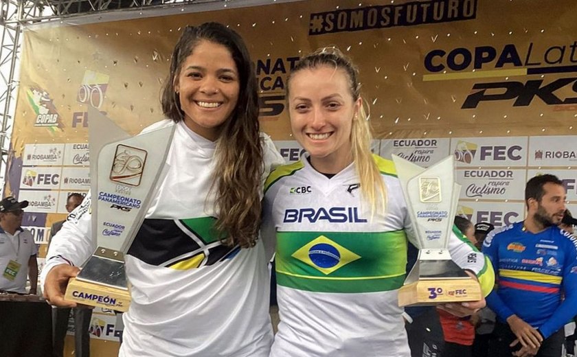 Paola Reis garante vaga olímpica ao Brasil no ciclismo BMX feminino