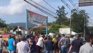 creche-atacada-blumenau R7 / Foto: Foto: Redes Sociais/ Reprodução