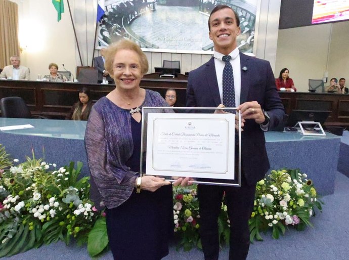 Assembleia Legislativa homenageia Marilma Torres com Título de Cidadã Benemérita Pontes de Miranda