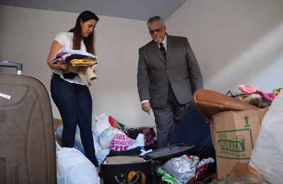 Ministério Público entrega doações às vítimas das chuvas