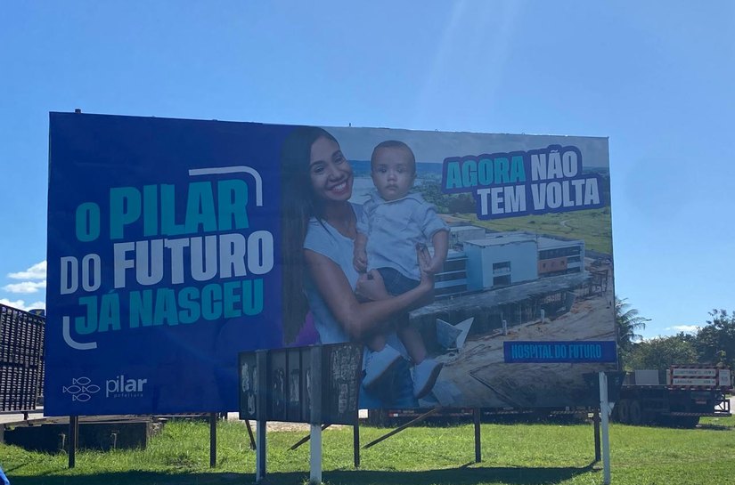 Propaganda ilegal: Justiça Eleitoral determina retirada imediata de outdoors do prefeito de Pilar