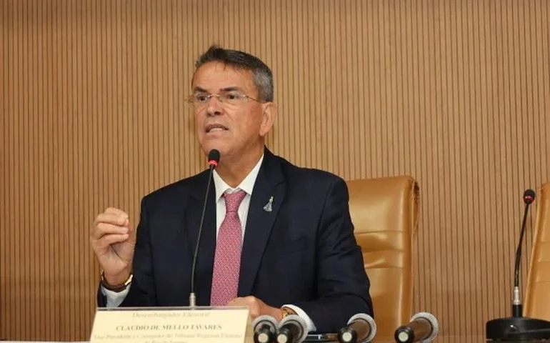 Cláudio de Mello Tavares assume presidência do TRE-RJ e comandará eleições municipais