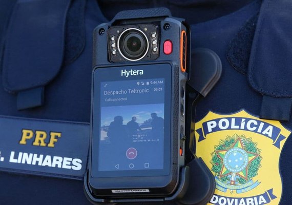 Policiais rodoviários federais usarão câmeras a partir de 2024