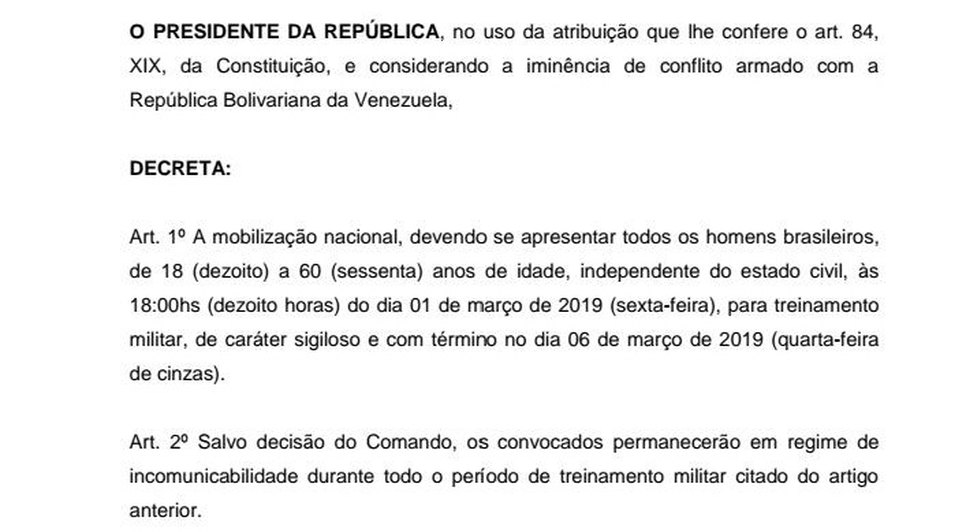 DECRETO FAKE NEWS / Foto: FAKE NEWS