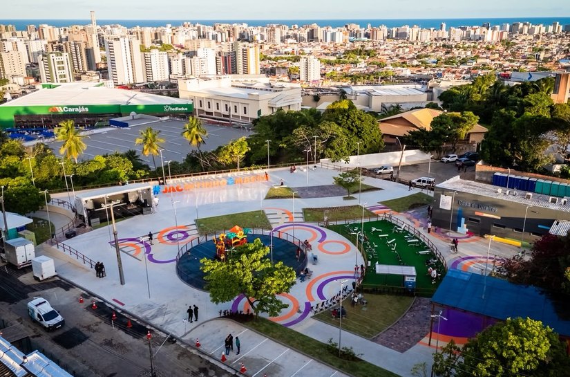 Prefeito Rodrigo Cunha entrega Mirante do Jacintinho, novo cartão-postal de Maceió