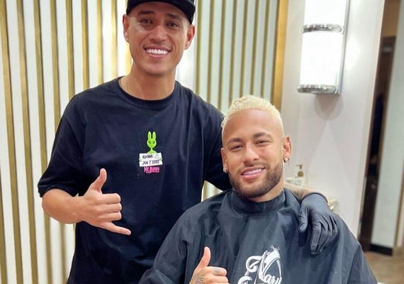 Neymar platina cabelo para voltar à Copa do Mundo