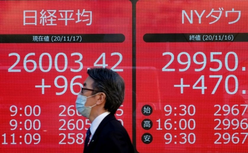 Bolsas da Ásia fecham mistas; Xangai Composto sobe 1,62%