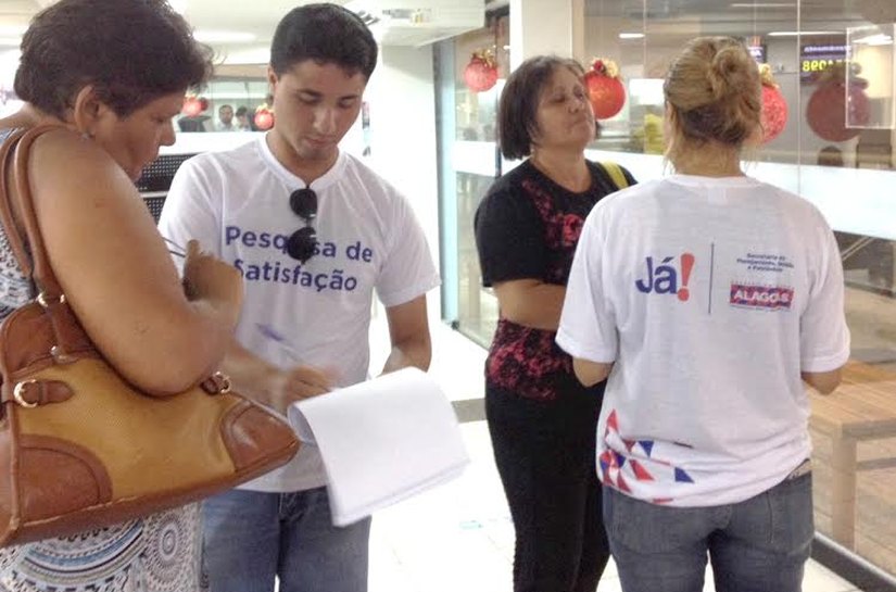Centrais Já! de Atendimento ao Cidadão realizam pesquisa de satisfação