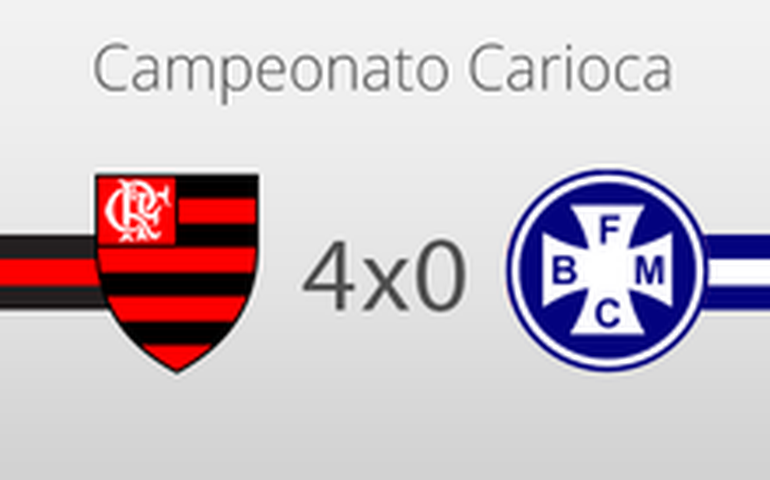 Flamengo goleia o Barra Mansa por 4 a 0 no Maracanã