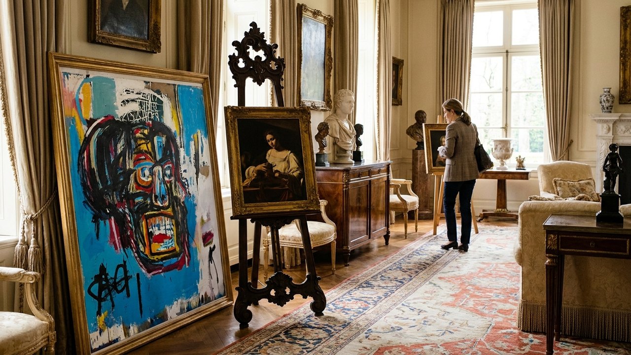 De Basquiat a Caravaggio: veja o acervo da mansão mais cara do país, que inclui peças de ex-miss Brasil