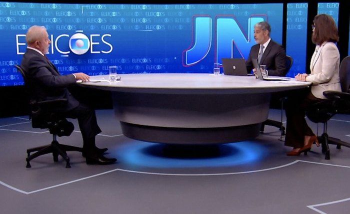 Sabatina com o ex-presidente Lula no Jornal Nacional