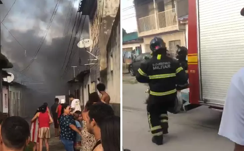 Bombeiros evitam tragédia em Incêndio no Clima Bom