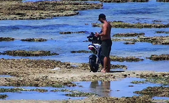 Flagrante ocorreu por meio do sistema de videomonitoramento da SSP