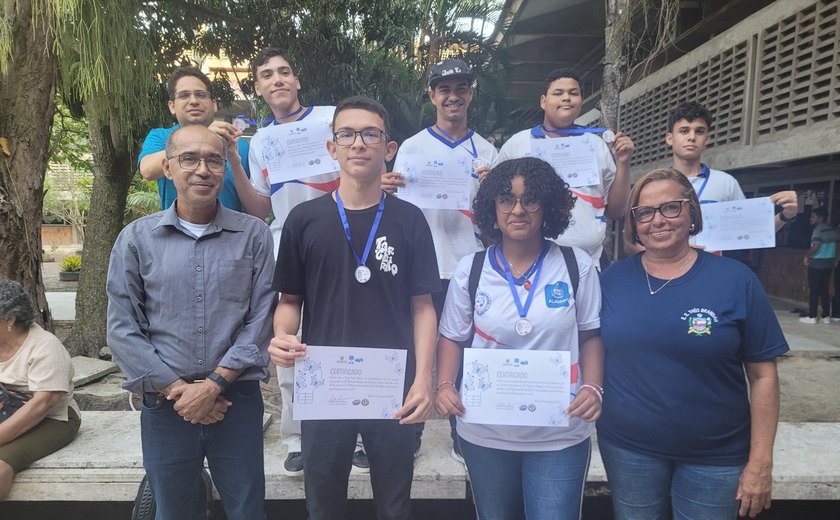 Rede estadual é ouro e prata na Maratona Alagoana de Raciocínio Lógico