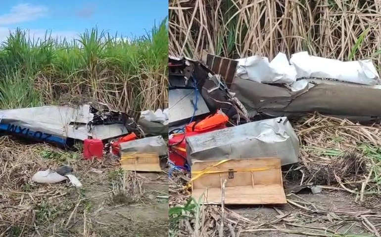 Polícia Federal assume apuração de queda de avião com drogas em Alagoas