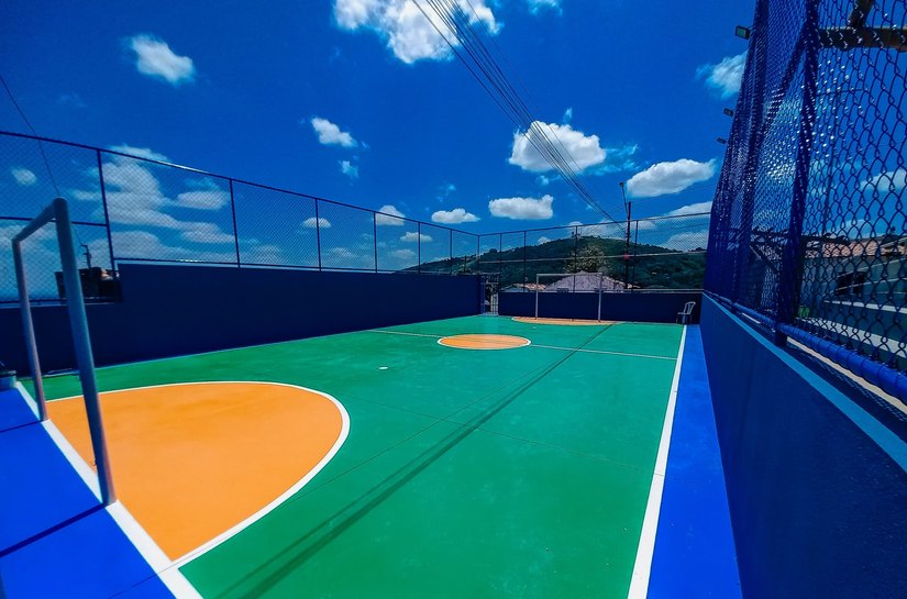 Prefeitura de Palmeira inaugura quadra esportiva no Alto do Cruzeiro nesta sexta (11)