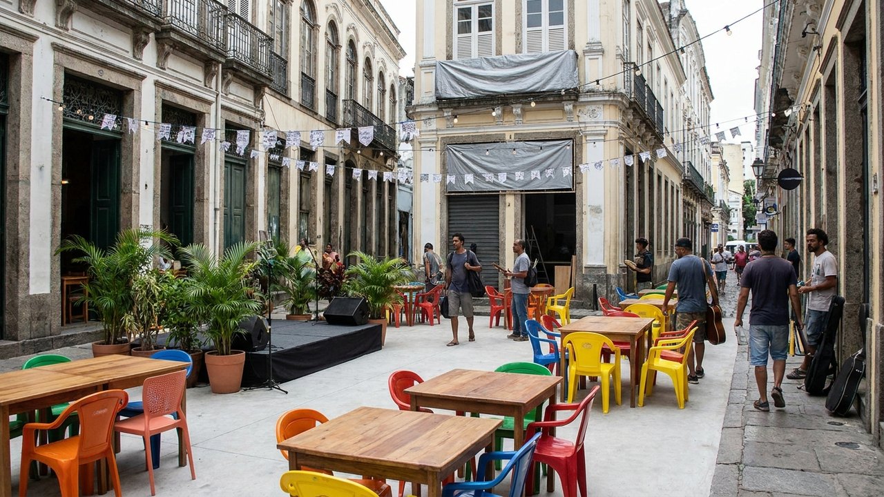 Quintal da Clementina: em setembro, o samba ganha novo endereço na Rua do Senado, no Centro do Rio