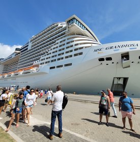 Temporada de cruzeiros bate recorde e traz mais de 30 mil turistas para Maceió em janeiro