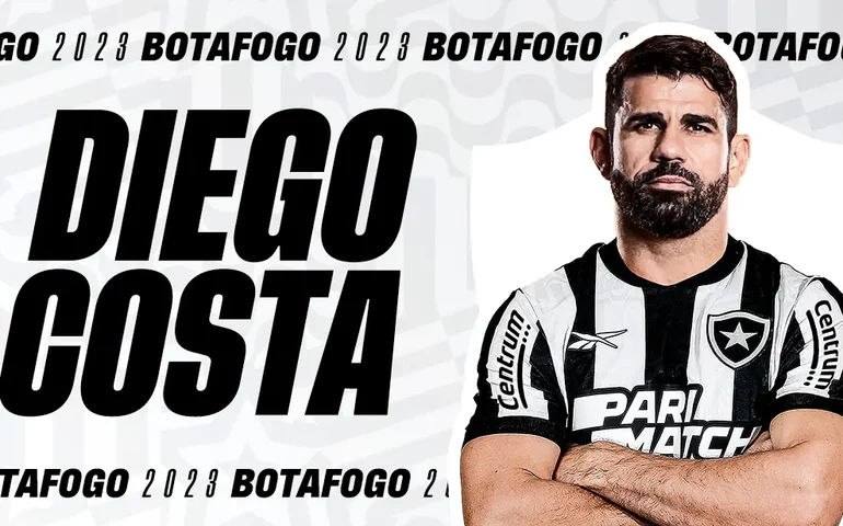 Botafogo traz Diego Costa com contrato válido até o final de 2023