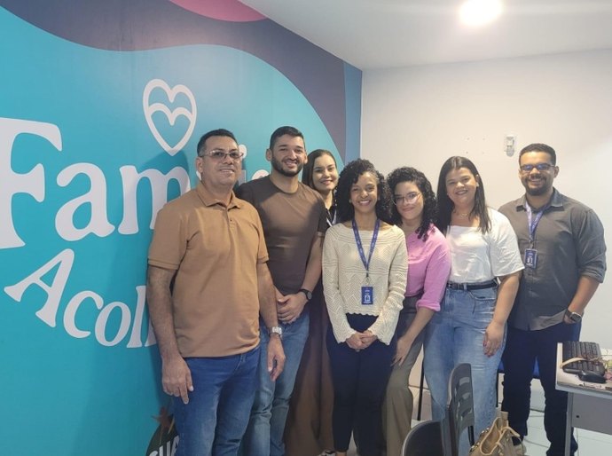 Serviço Família Acolhedora recebe visita técnica de secretaria municipal de Sergipe