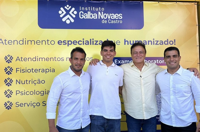 Deputado participa da inauguração de mais uma unidade do Instituto Galba Novaes