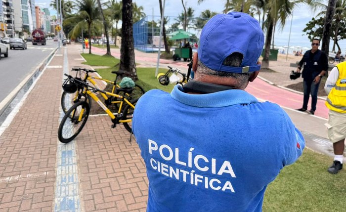 Polícia Científica recolheu a ossada