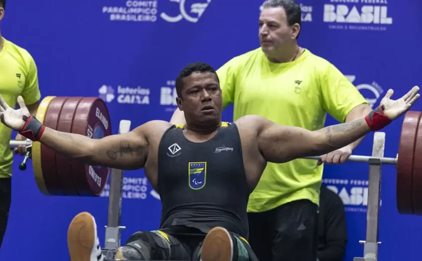Brasil chega a 6 ouros em Copa do Mundo de halterofilismo paralímpico
