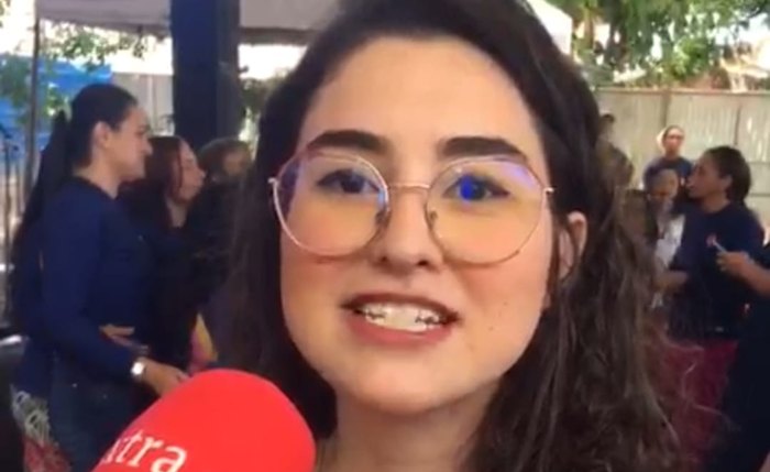 A vereadora Teca Nelma