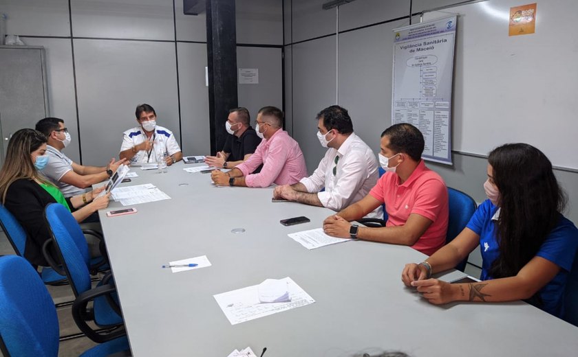 Representantes do futebol alagoano firmam termo para adequação sanitária