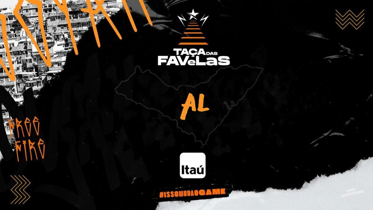 Alagoas participa da Taça das Favelas Free Fire 2021