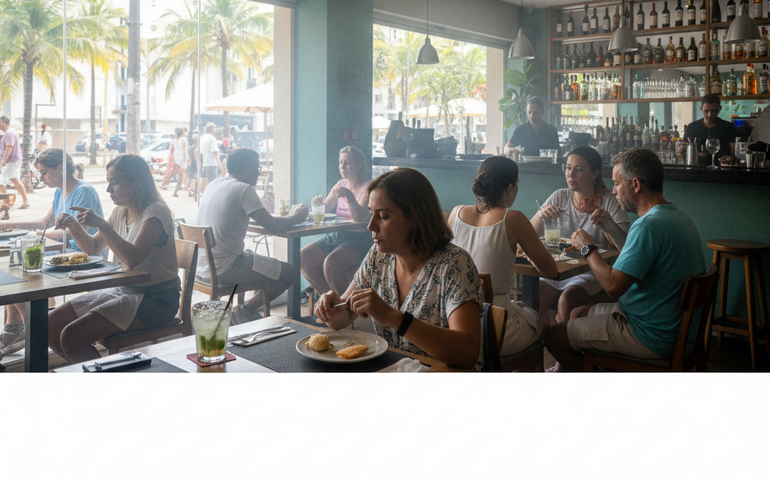 Para encarar o calor: veja lista de bares e restaurantes com ar-condicionado no Rio